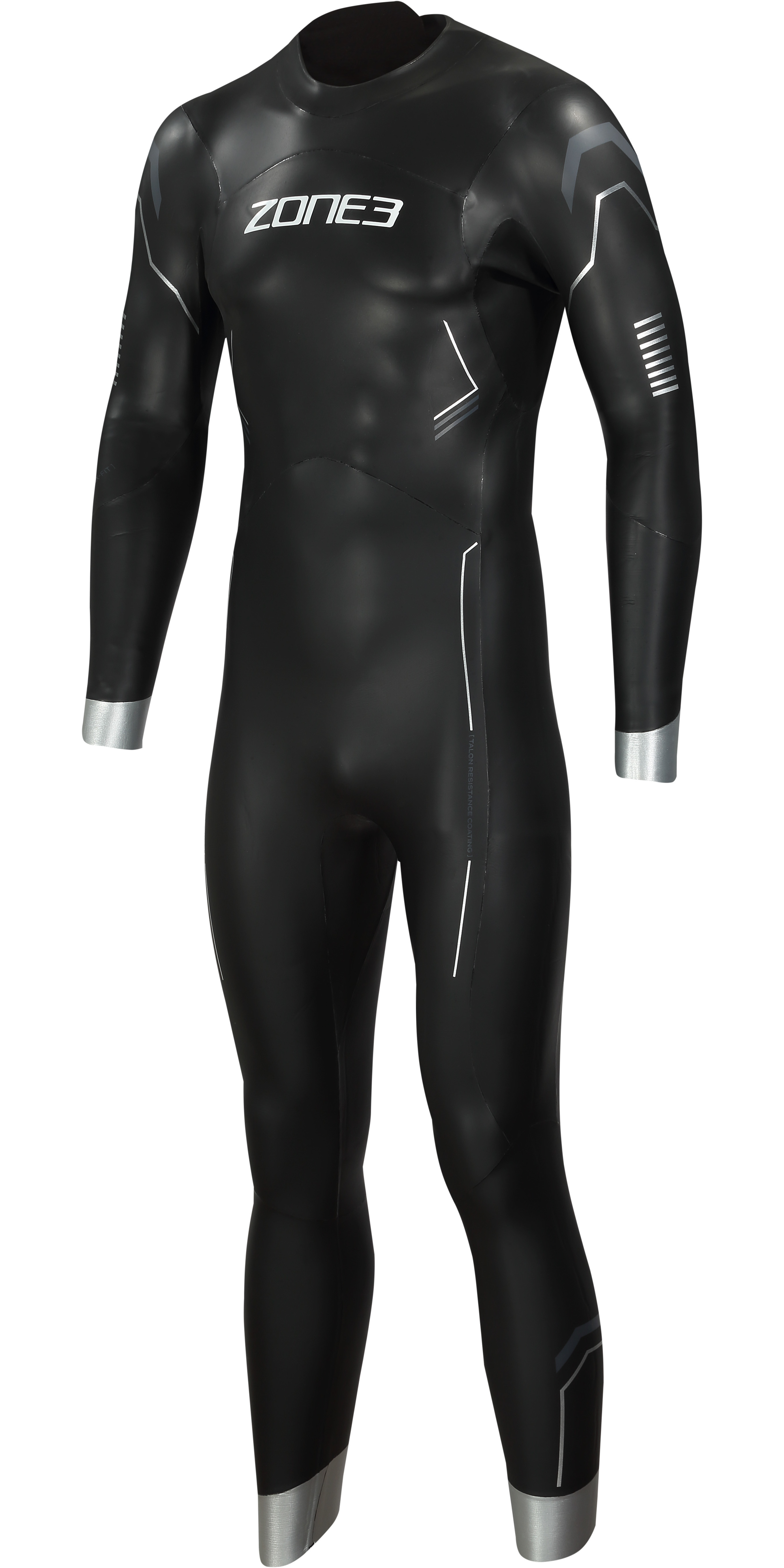 2026 Huub Mens Araya Sleeveless Swim Wetsuit - Black / Orange
